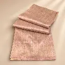 Dusty Rose Gold Banarasi Style Saree with Floral Zari Border